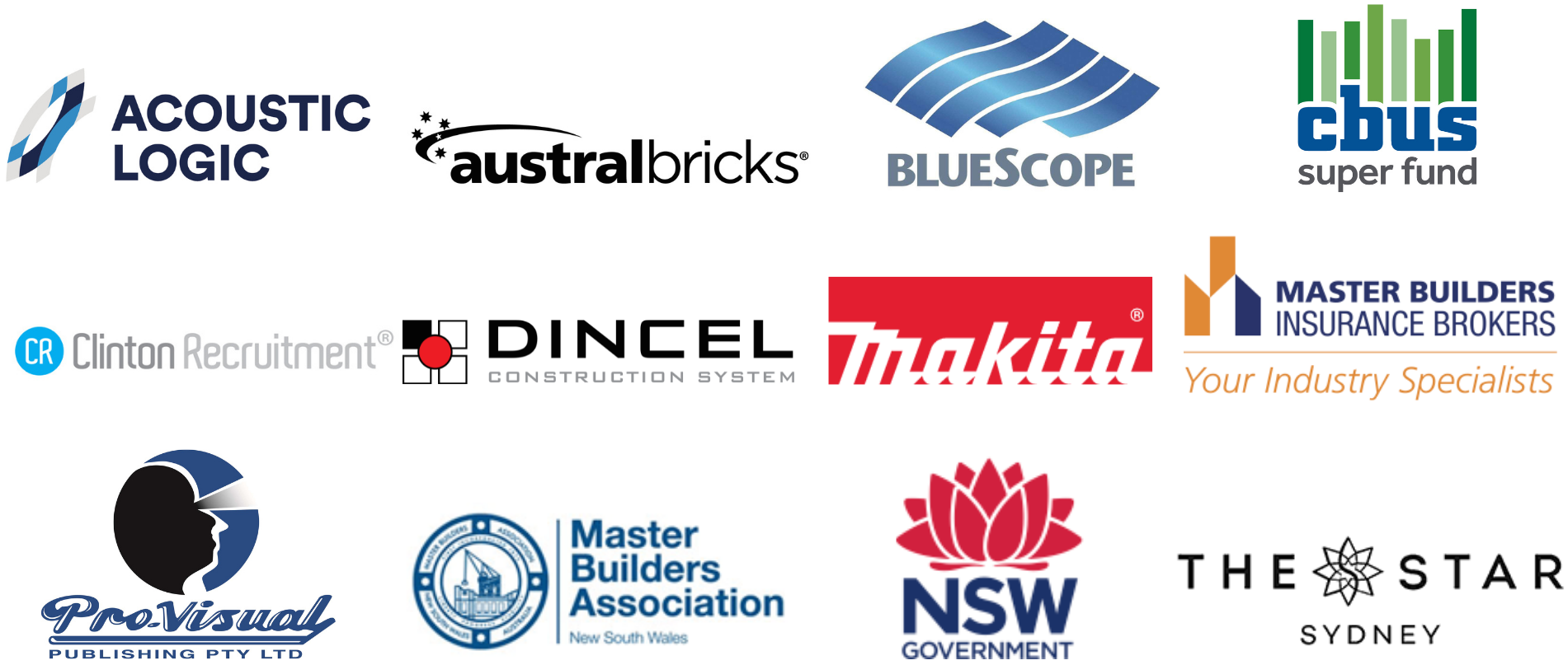 Supporting Industry Sponsors
