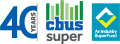 Cbus Super 40 Years Logo 120x44