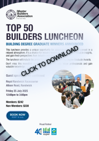 TOP50 Builders Luncheon Invitation