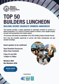 Top 50 Builders Luncheon