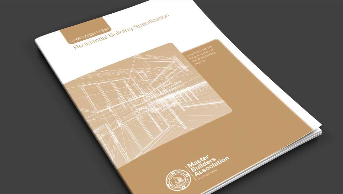Residential Building Specification Cover