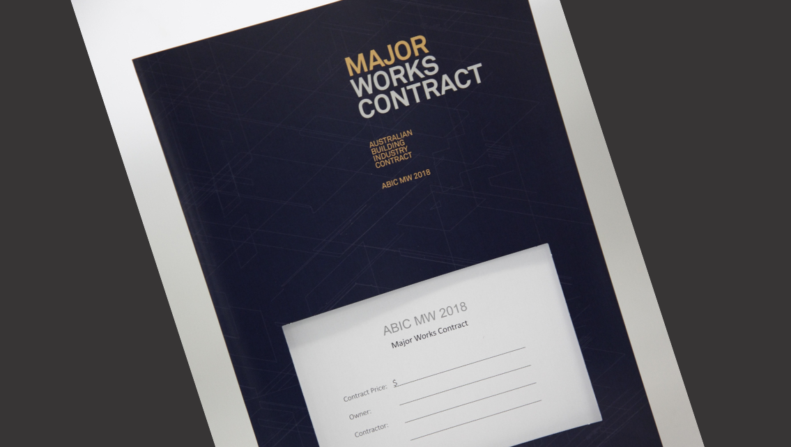 MW1 2018 Major Works Commercial